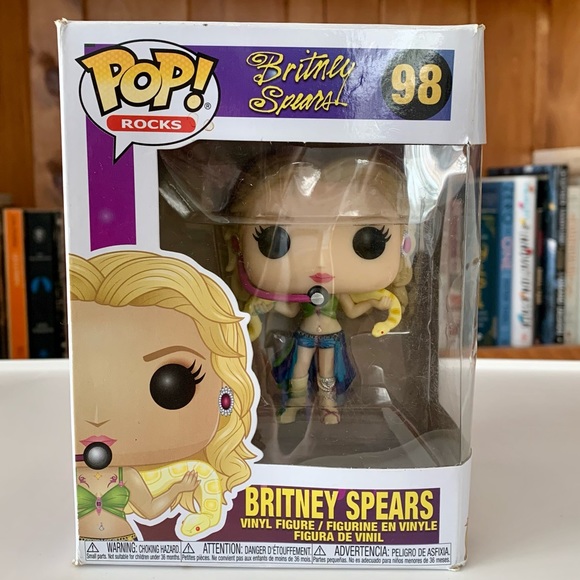 Funko Pop! Rocks #98 Britney Spears - Slave 4U - Picture 1 of 6